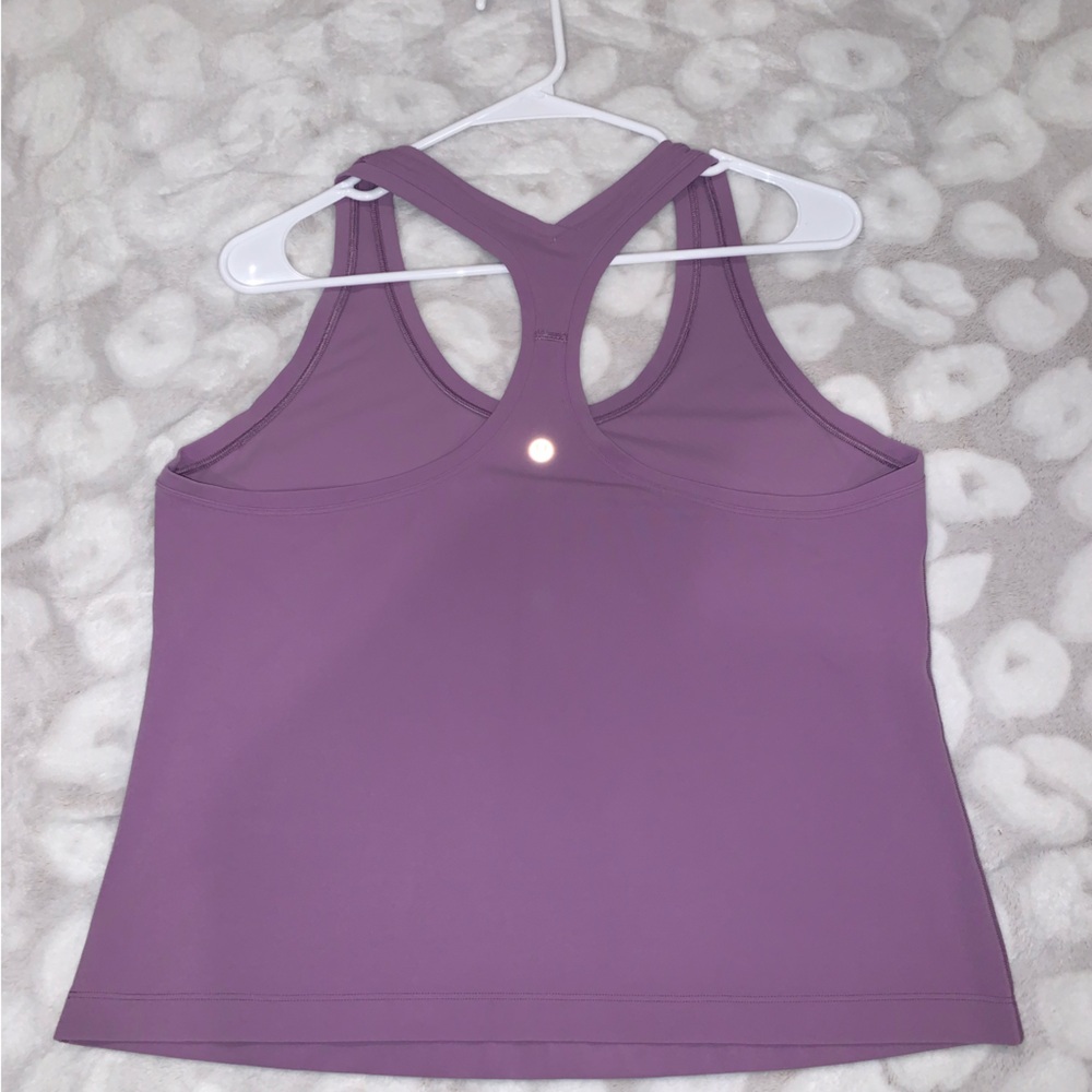 Cool Racerback Short Tank Top size 16 wisteria purple